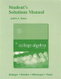 Student Solutions Manual For College Algebra - Preview
