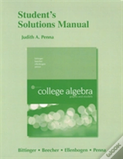 Capa do artigo Student Solutions Manual For College Algebra