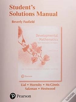 Capa do artigo Student Solutions Manual For Developmental Mathematics