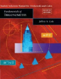 Student Solutions Manual For Fundamentals Of Trigonometry - Preview