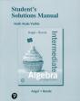 Student Solutions Manual For Intermediate Algebra For College Students - Preview