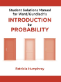 Student Solutions Manual For Introduction To Probability - Preview