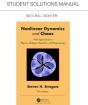 Student Solutions Manual For Non Linear Dynamics And Chaos - Preview