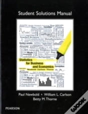Capa do artigo Student Solutions Manual For Statistics For Business And Economics