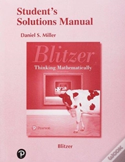 Capa do artigo Student Solutions Manual For Thinking Mathematically