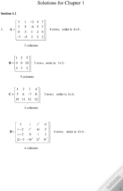 Capa do artigo Student Solutions Manual, Matrix Methods
