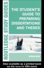 Student'S Guide To Preparing Dissertations And Theses - Preview