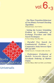Capa do artigo Studia Informatica Universalis N°6.3
