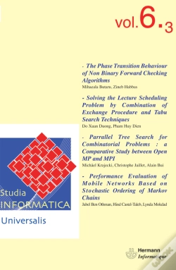 Capa do artigo Studia Informatica Universalis N°6.3