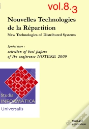 Capa do artigo Studia Informatica Universalis N°8-3. New Technologies Of Distributed Systems