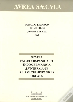 Capa do artigo Studia Palaeohispanica Et Indogermanica J.Vntermann Ab Amicis Hispanicis Oblata