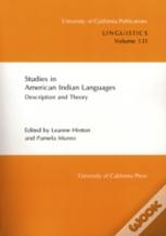 Studies In American Indian Languages