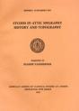 Studies In Attic Epigraphy, History, And Topography Presented To Eugene Vanderpool - Preview
