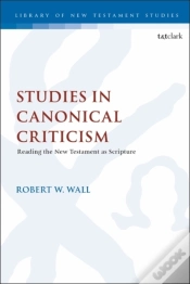 Capa do artigo Studies In Canonical Criticism