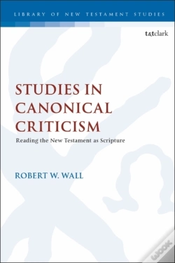 Capa do artigo Studies In Canonical Criticism