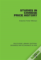 Studies In Chinese Price History
