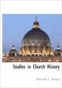 Studies In Church History - Preview