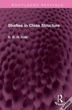 Capa do artigo Studies In Class Structure