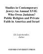 Studies In Contemporary Jewry - Preview