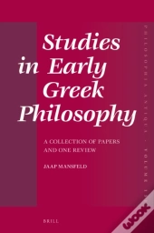 Studies In Early Greek Philosophy