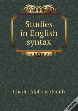 Capa do artigo Studies In English Syntax