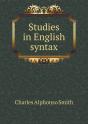 Studies In English Syntax - Preview