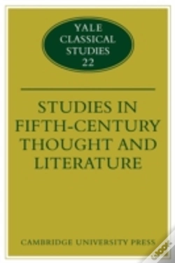 Capa do artigo Studies In Fifth Century Thought And Literature