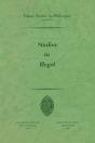 Studies In Hegel - Preview