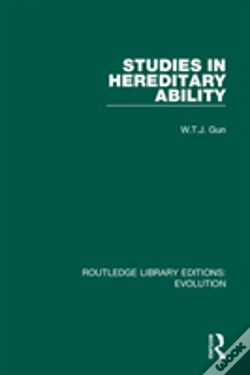 Capa do artigo Studies In Hereditary Ability