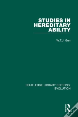 Capa do artigo Studies In Hereditary Ability
