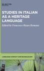 Studies In Italian As A Heritage Language - Preview
