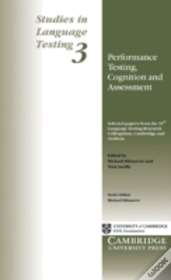 Capa do artigo Studies In Language Testingperformance Testing, Cognition And Assessment - Selected Papers From The 15th Language Testing Research Colloquium (Ltrc), Cambridge And Arnhem, 1993