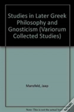 Capa do artigo Studies In Later Greek Philosophy And Gnosticism