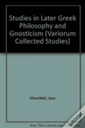 Capa do artigo Studies In Later Greek Philosophy And Gnosticism