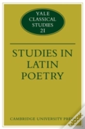 Capa do artigo Studies In Latin Poetry