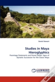 Capa do artigo Studies In Maya Hieroglyphics