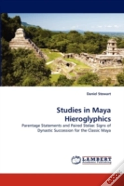 Capa do artigo Studies In Maya Hieroglyphics