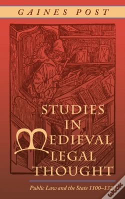 Capa do artigo Studies In Medieval Legal Thought