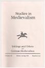 Studies In Medievalism Iii.Iii-Iv - Preview