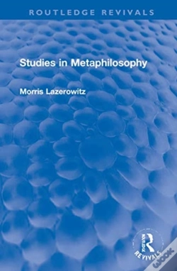 Capa do artigo Studies In Metaphilosophy