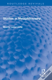 Studies In Metaphilosophy