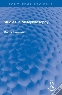 Capa do artigo Studies In Metaphilosophy