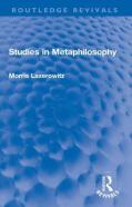 Studies In Metaphilosophy