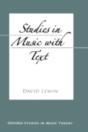 Studies In Music With Text - Preview