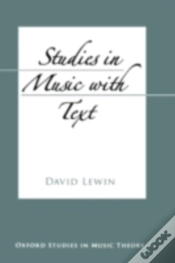 Capa do artigo Studies In Music With Text