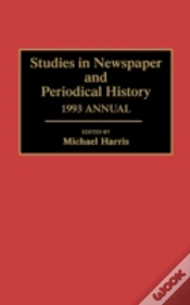 Capa do artigo Studies In Newspaper And Periodical History, 1993 Annual