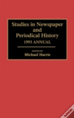 Capa do artigo Studies In Newspaper And Periodical History, 1993 Annual