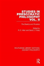 Studies In Presocratic Philosophy Volume 2 - Preview
