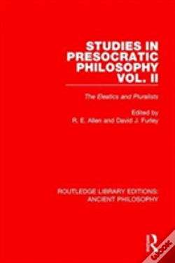 Capa do artigo Studies In Presocratic Philosophy Volume 2