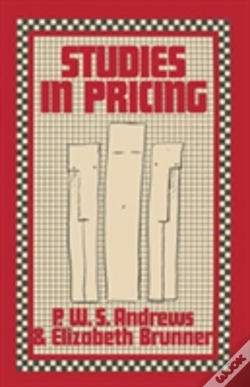 Capa do artigo Studies In Pricing